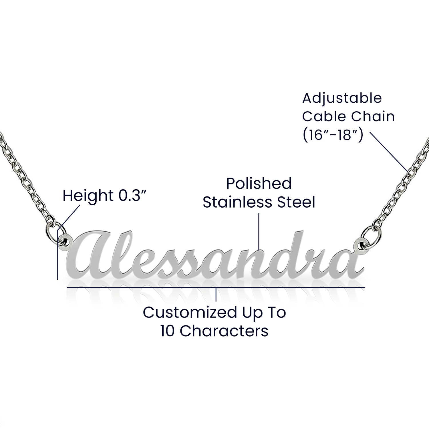 Personalized Name Necklace - A Cherished Gift for Every Occasion