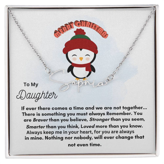 Signature name Necklace