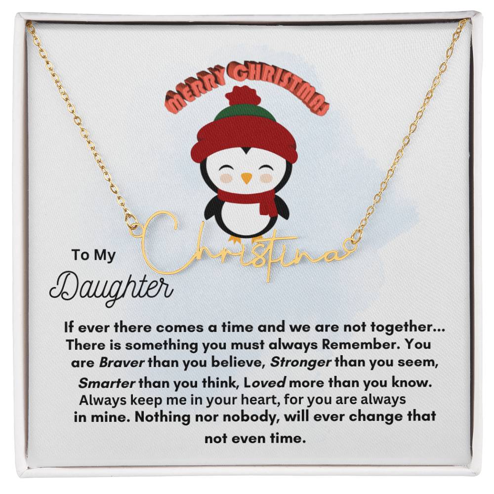 Signature name Necklace