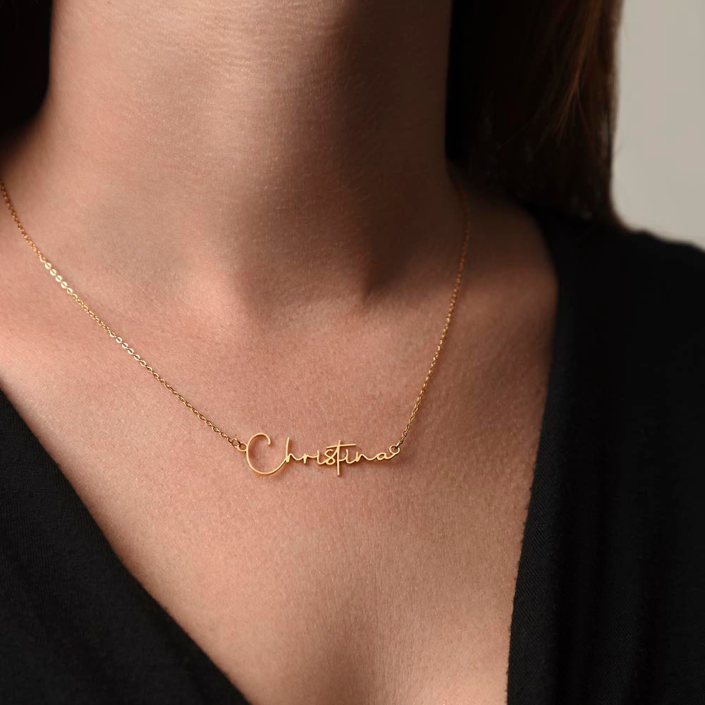 Personalized Name Necklace - A Touch of Love and Style