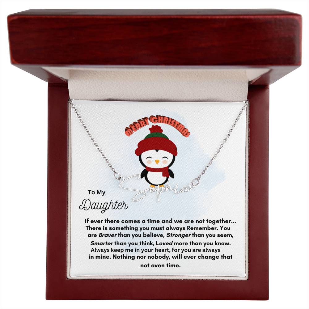 Signature name Necklace