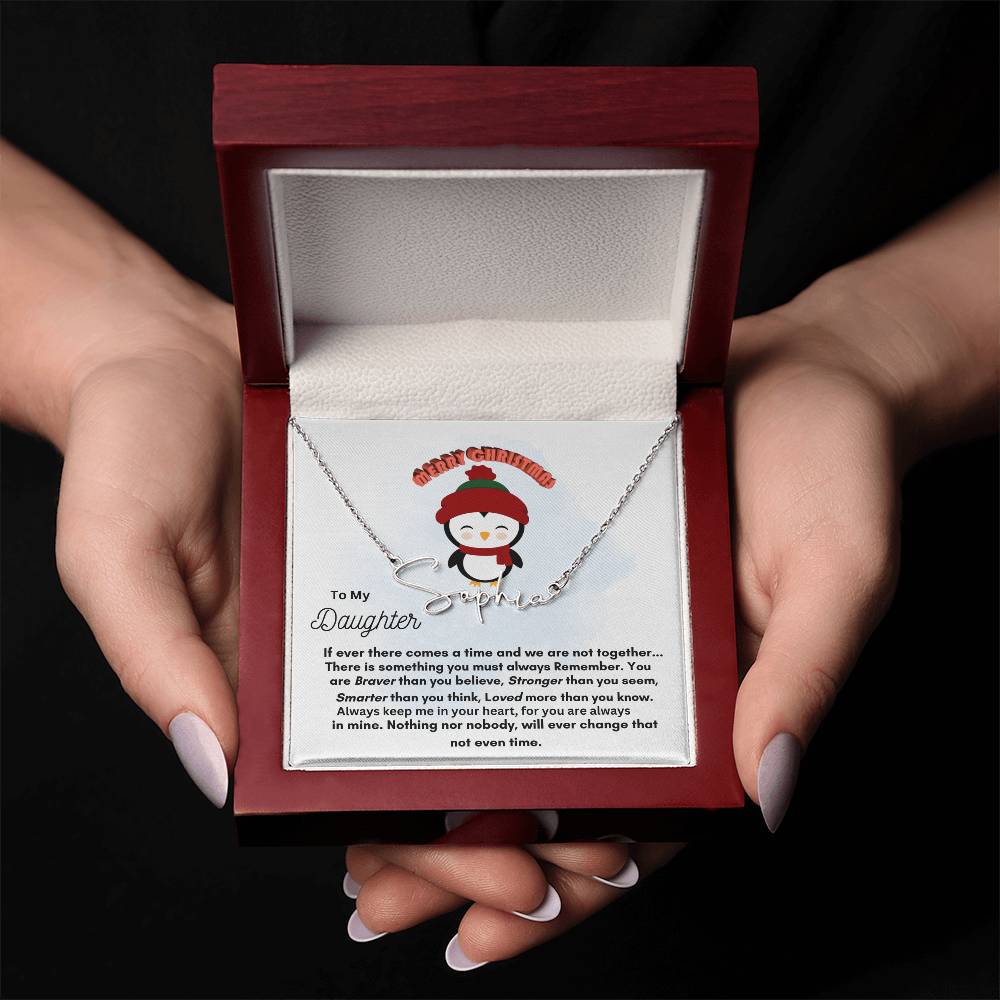 Signature name Necklace