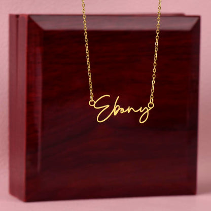 Personalized Name Necklace - A Touch of Love and Style