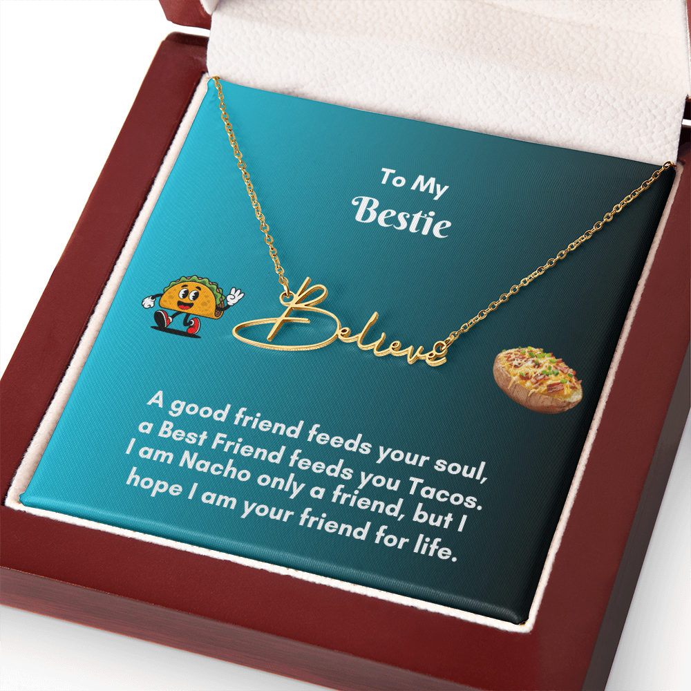 Signature Style Name Necklace