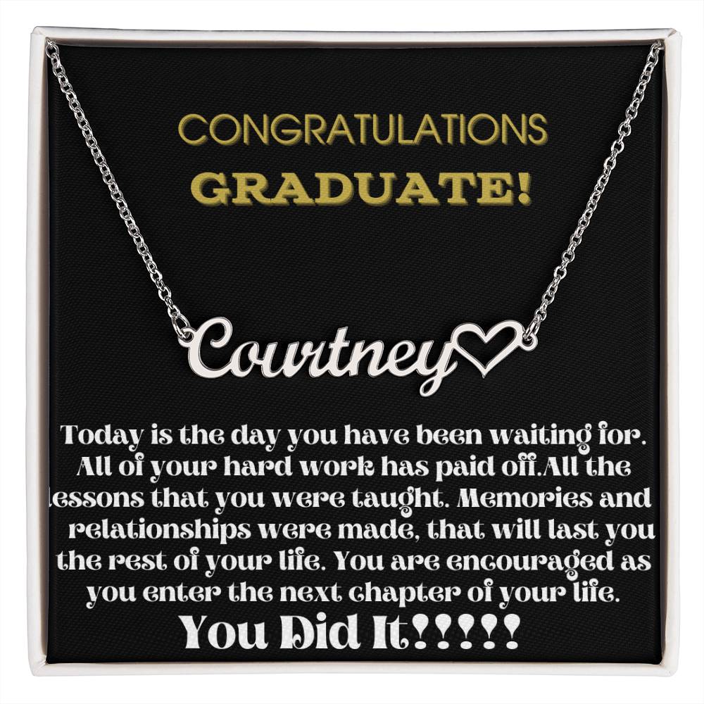 Personalized Heart Necklace - A Touch of Love in Every Letter