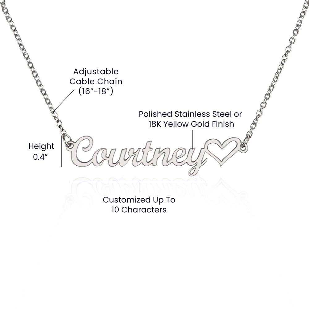 Make Memories Shine with Our Personalized Heart Necklace