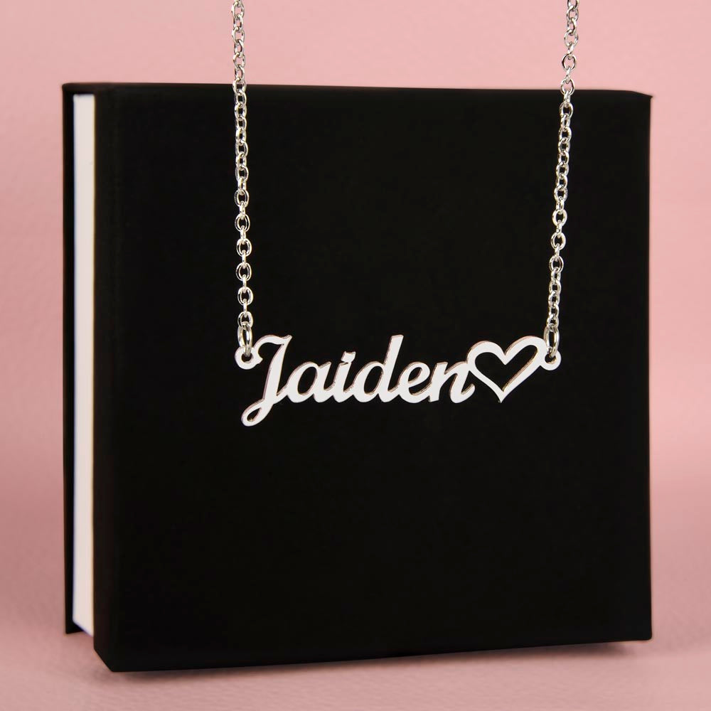 Make Memories Shine with Our Personalized Heart Necklace