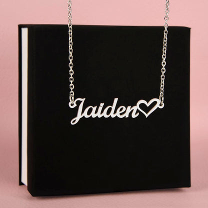Make Memories Shine with Our Personalized Heart Necklace
