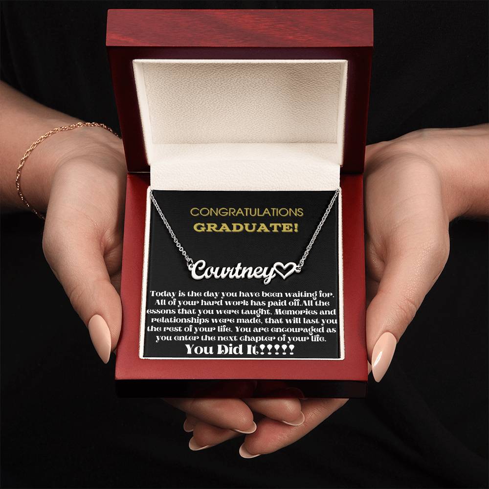 Personalized Heart Necklace - A Touch of Love in Every Letter