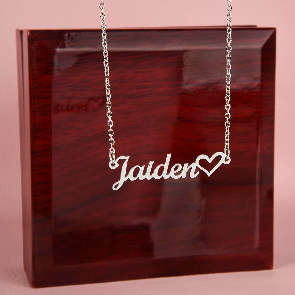 Make Memories Shine with Our Personalized Heart Necklace