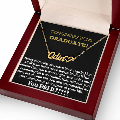 Personalized Heart Necklace - A Touch of Love in Every Letter