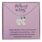 Custom Baby Feet Necklace with Birthstone