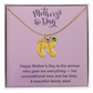 Custom Baby Feet Necklace with Birthstone