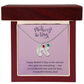 Custom Baby Feet Necklace with Birthstone