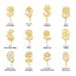 Flower Name Necklace