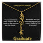 Flower Name Necklace