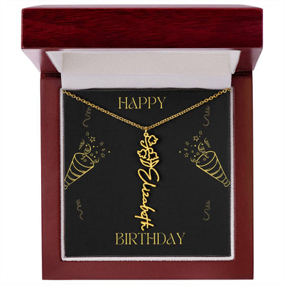 Personalized Flower Name Necklace: A Meaningful Gift for Every Occasion