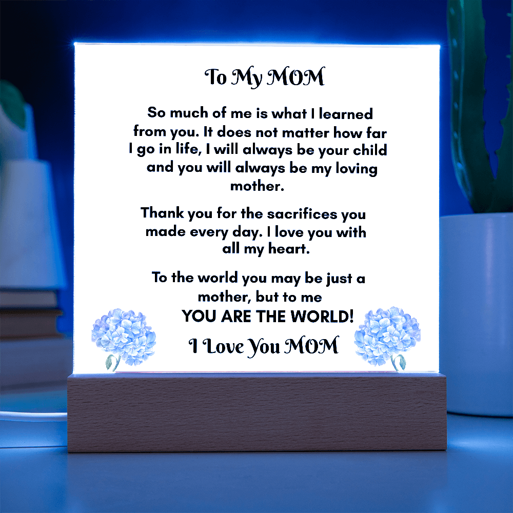 Square Acrylic Plaque