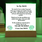 Square Acrylic Plaque