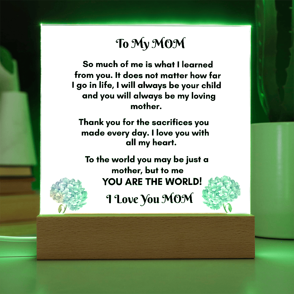 Square Acrylic Plaque