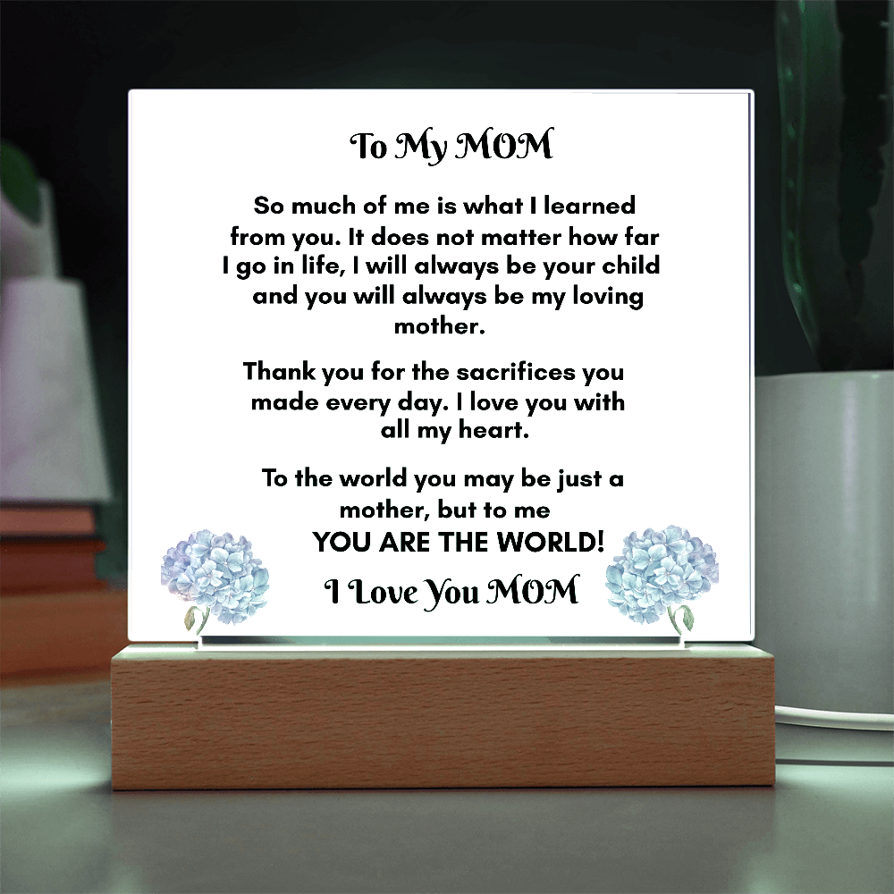 Square Acrylic Plaque