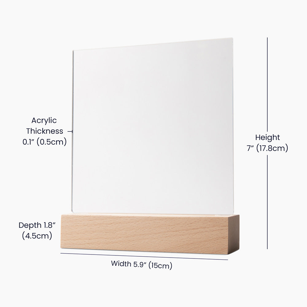 Square Acrylic Plaque
