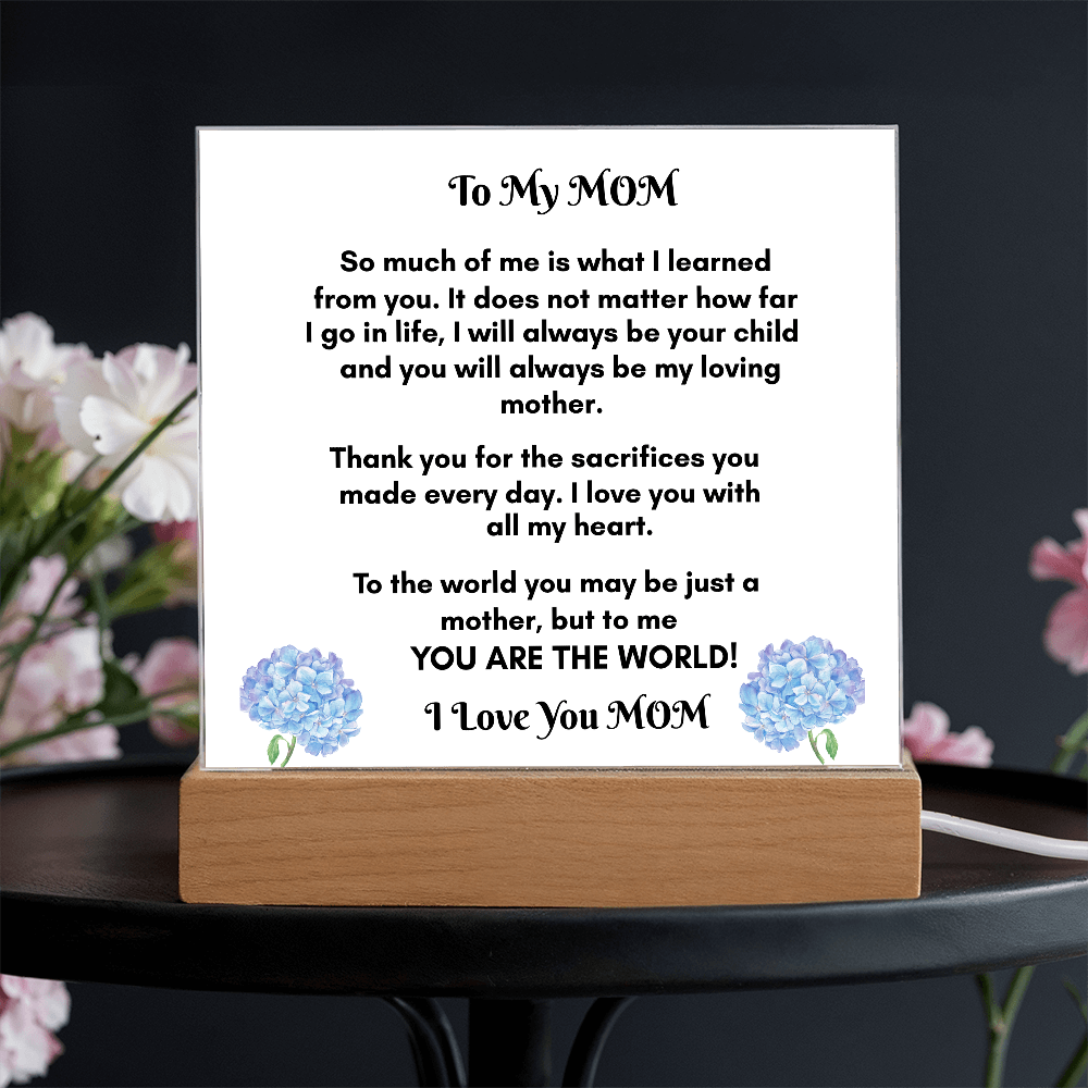 Square Acrylic Plaque