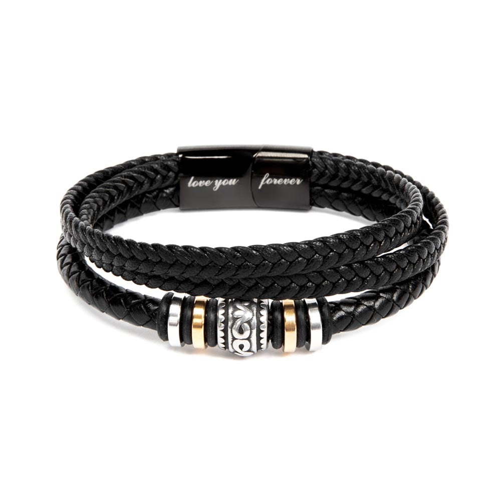 Forever Love Men Magnetic Clasp Bracelet