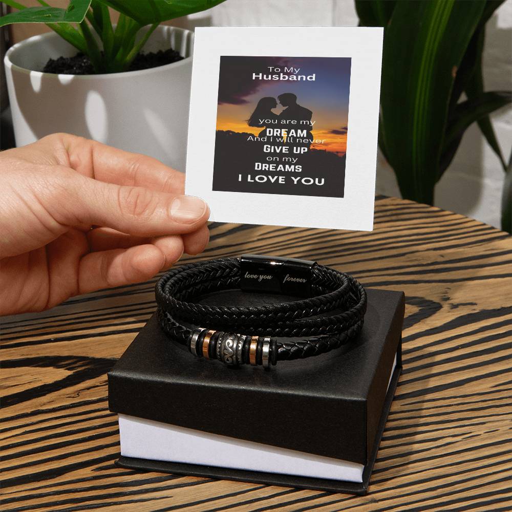 Eternal Love Men Bracelet - A Stylish Reminder of Your Affection