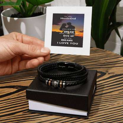 Eternal Love Men Bracelet - A Stylish Reminder of Your Affection