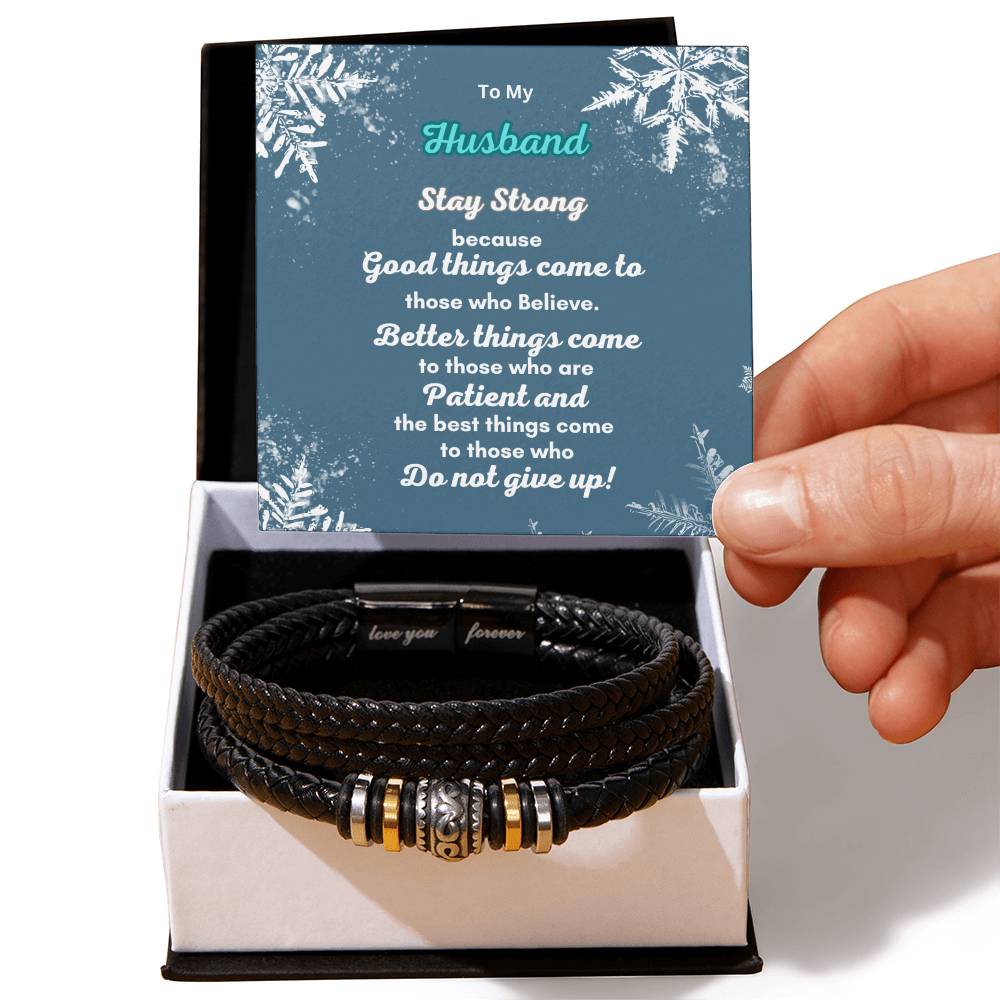 Men Love You Forever Bracelet - A Timeless Gift of Affection