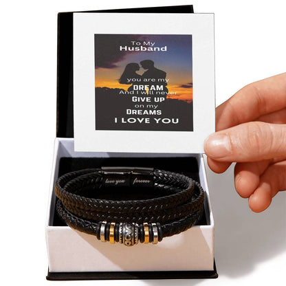 Eternal Love Men Bracelet - A Stylish Reminder of Your Affection