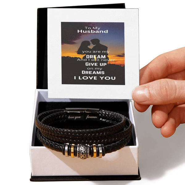 Eternal Love Men Bracelet - A Stylish Reminder of Your Affection
