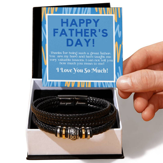 Forever Love Stainless Steel Bracelet