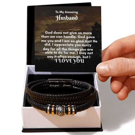 MEN'S "Love You Forever" Bracelet