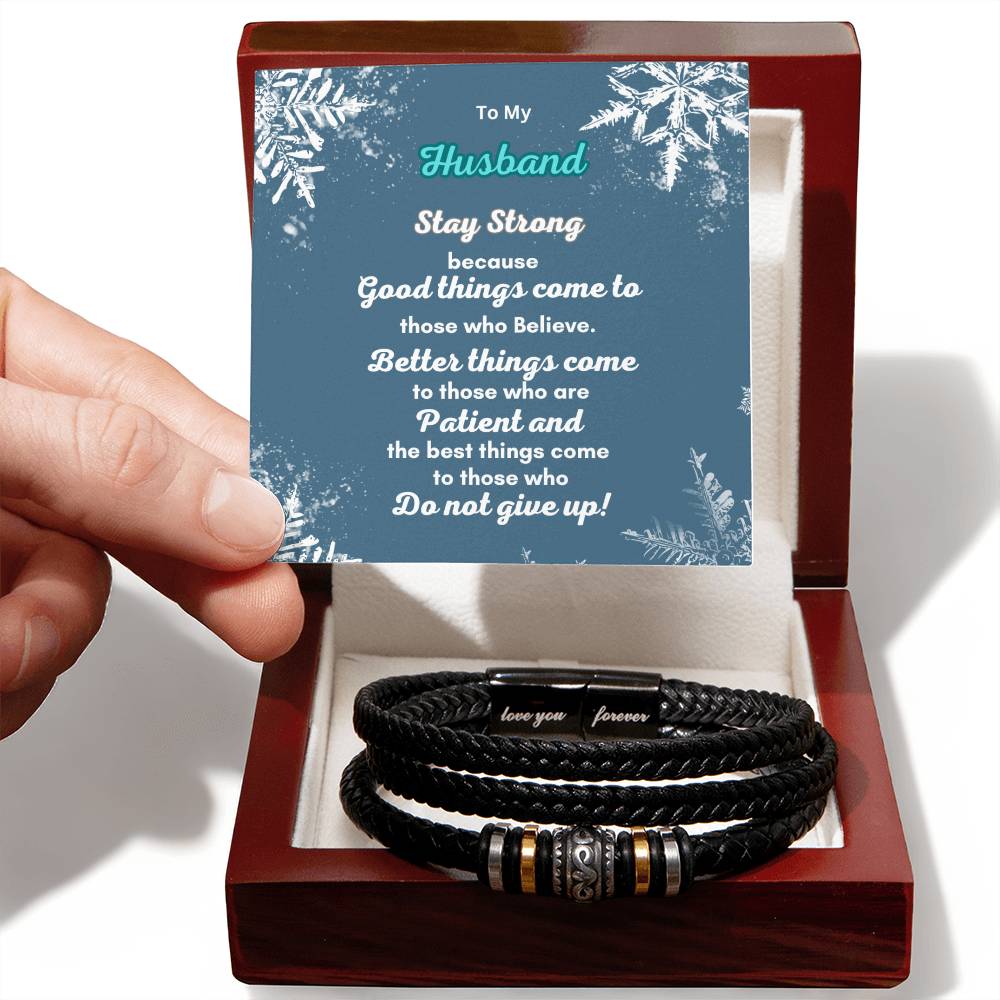 Men Love You Forever Bracelet - A Timeless Gift of Affection