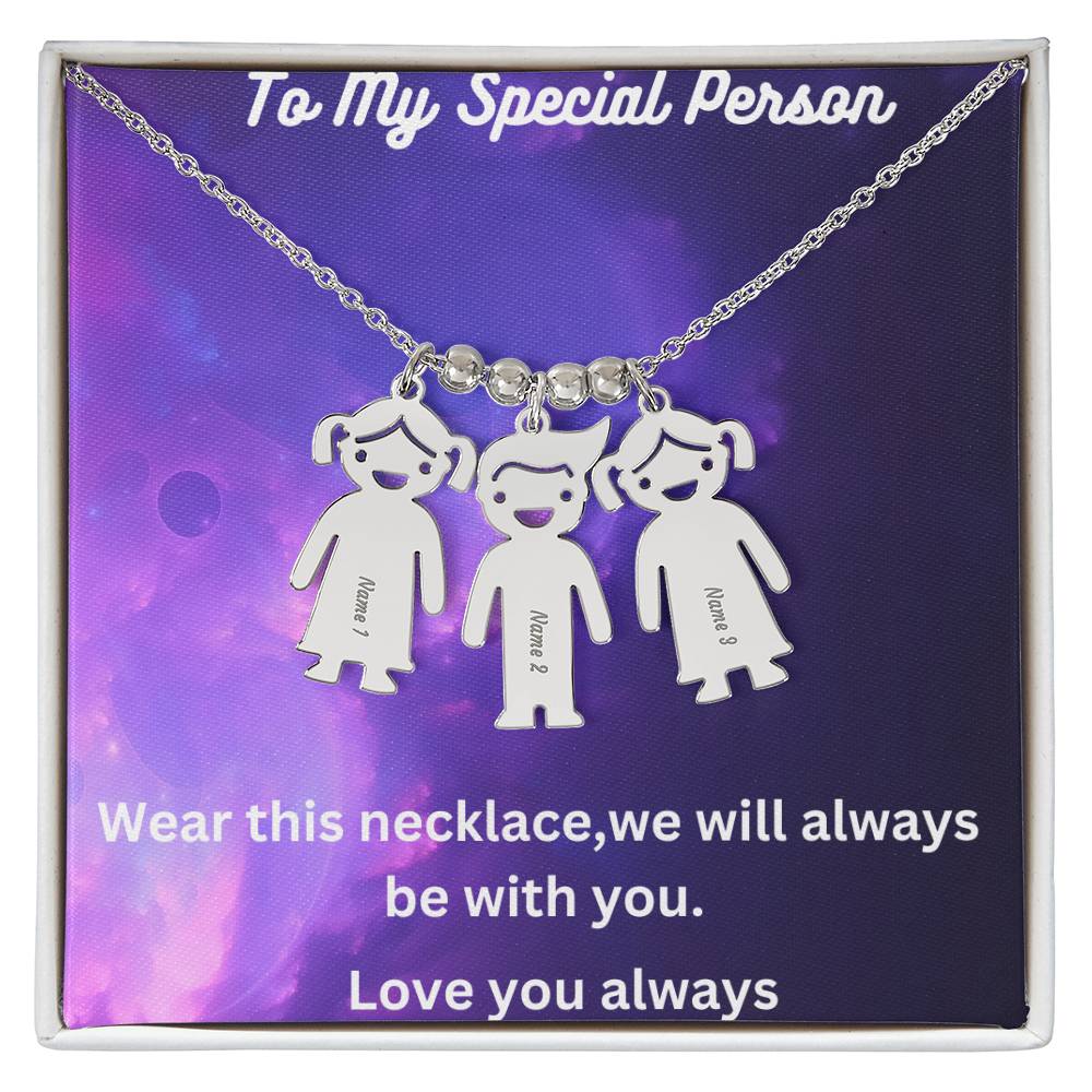 Personalized Kids Charm Necklace: A Heartfelt Gift That Keeps Loved Ones Close