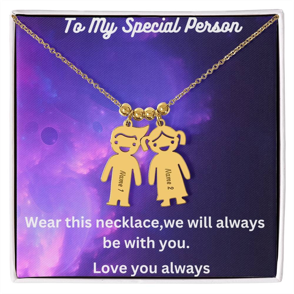 Personalized Kids Charm Necklace: A Heartfelt Gift That Keeps Loved Ones Close