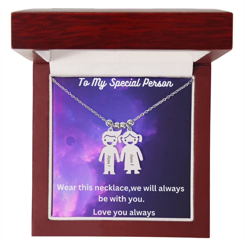 Personalized Kids Charm Necklace: A Heartfelt Gift That Keeps Loved Ones Close