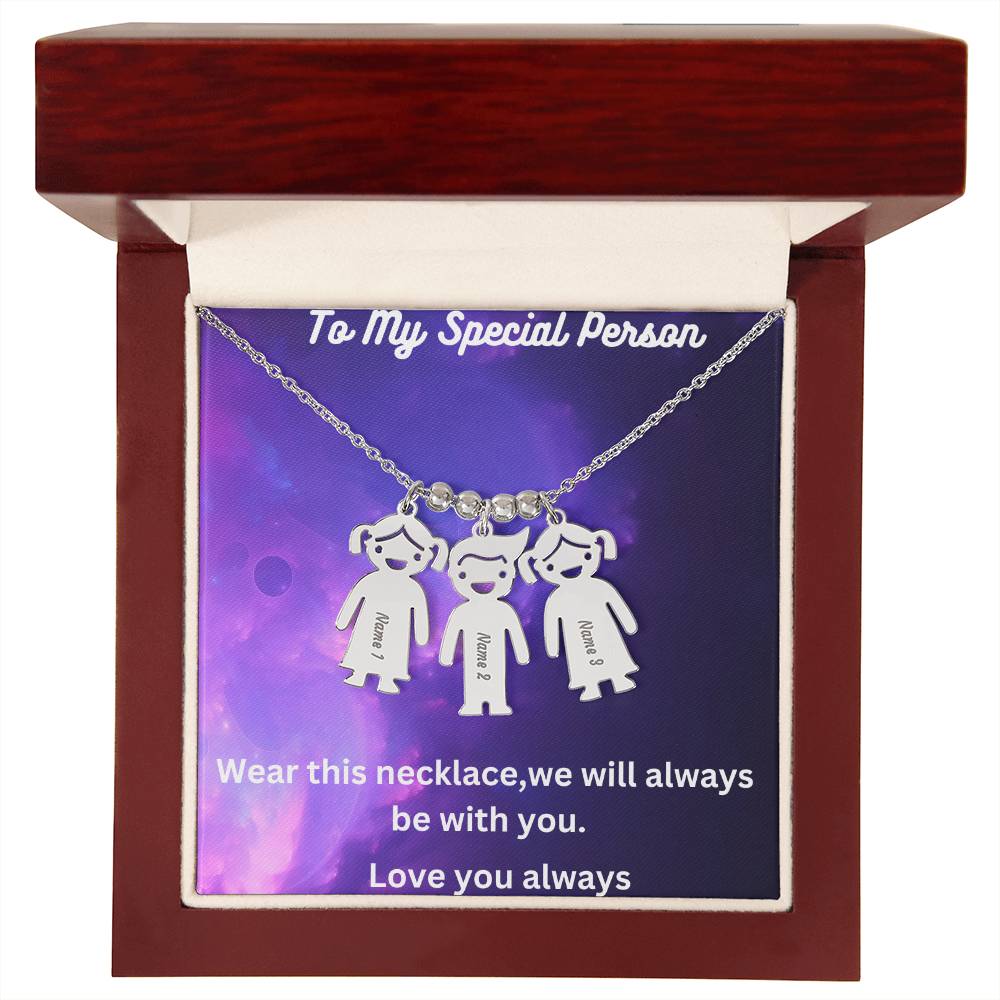 Personalized Kids Charm Necklace: A Heartfelt Gift That Keeps Loved Ones Close