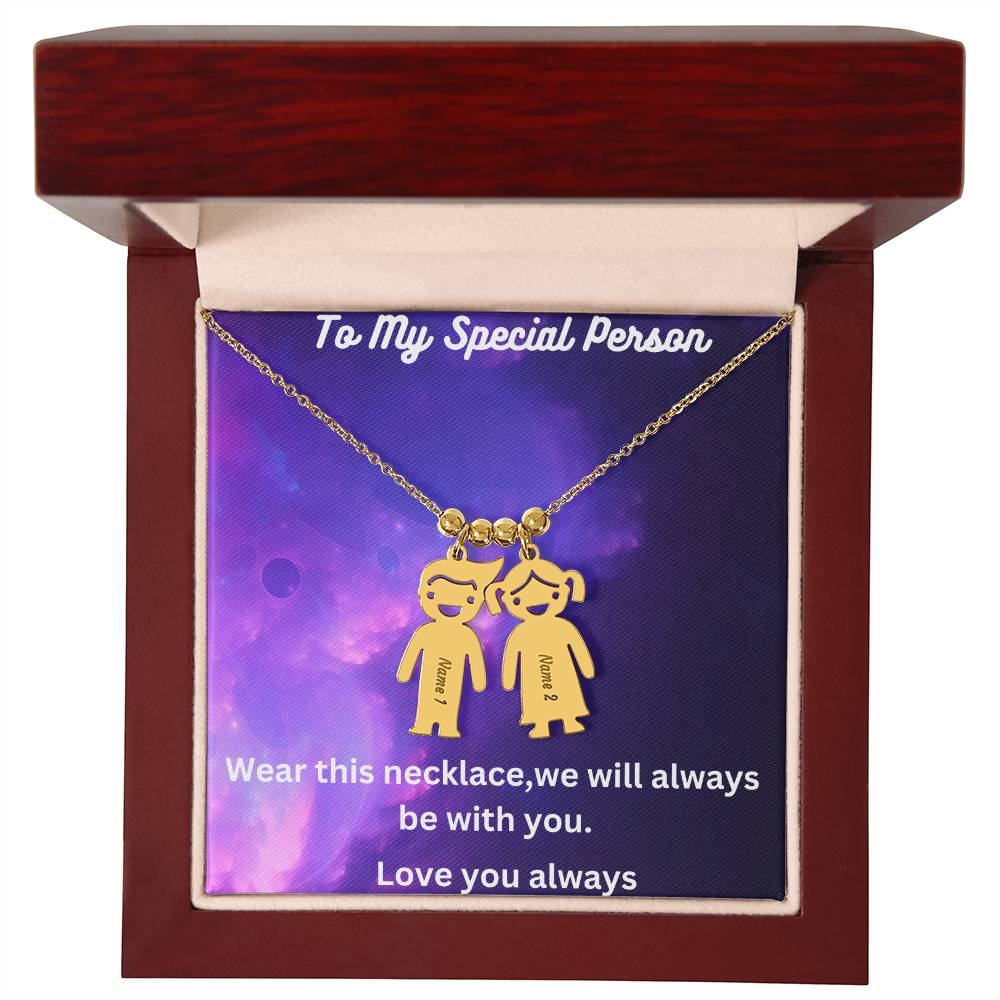 Personalized Kids Charm Necklace: A Heartfelt Gift That Keeps Loved Ones Close