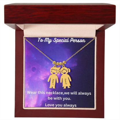 Personalized Kids Charm Necklace: A Heartfelt Gift That Keeps Loved Ones Close