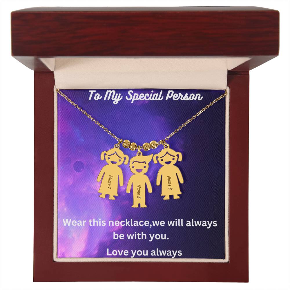 Personalized Kids Charm Necklace: A Heartfelt Gift That Keeps Loved Ones Close
