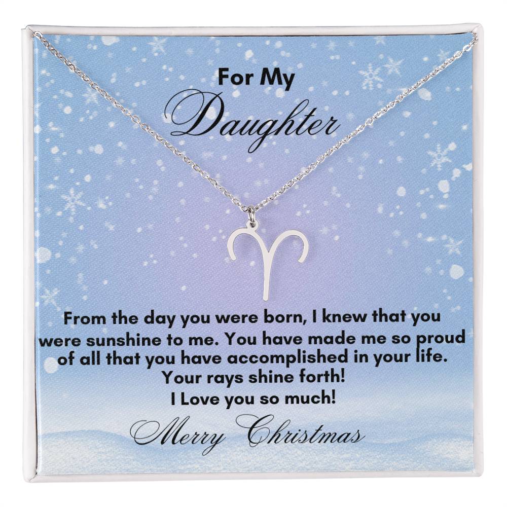 The Zodiac Name Necklace