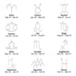 The Zodiac Name Necklace