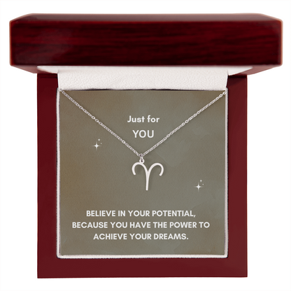 Personalized Zodiac Necklace - A Unique Astrological Gift for Her