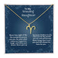 The Zodiac Name Necklace