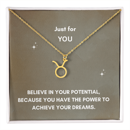 Personalized Zodiac Necklace - A Unique Astrological Gift for Her