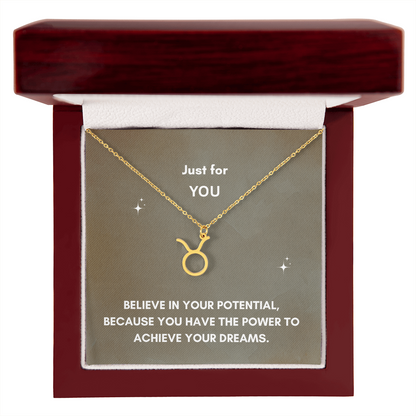 Personalized Zodiac Necklace - A Unique Astrological Gift for Her