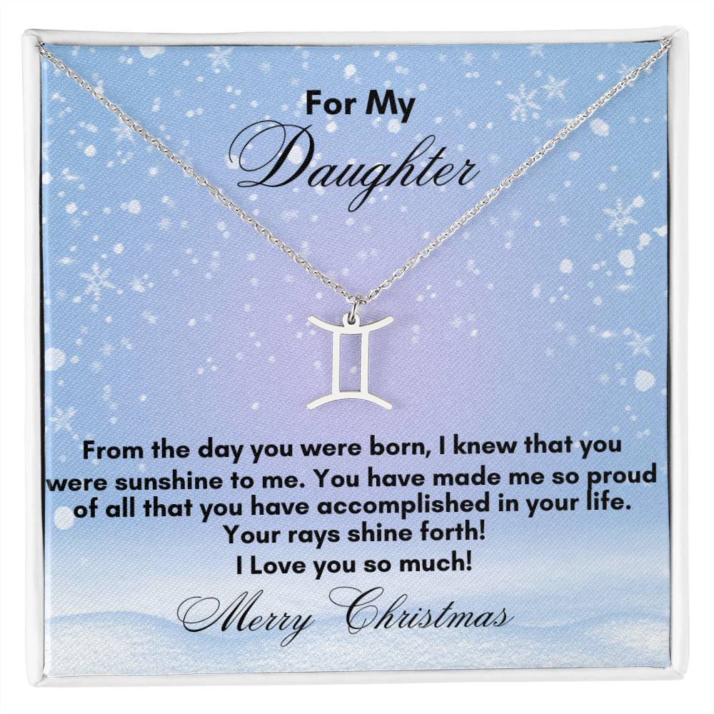 The Zodiac Name Necklace